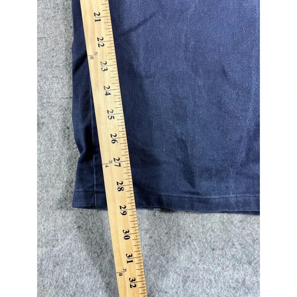 Tyndale FR Flame Resistant Chino Pants Mens 40x31 Blue Straight Leg Workwear USA